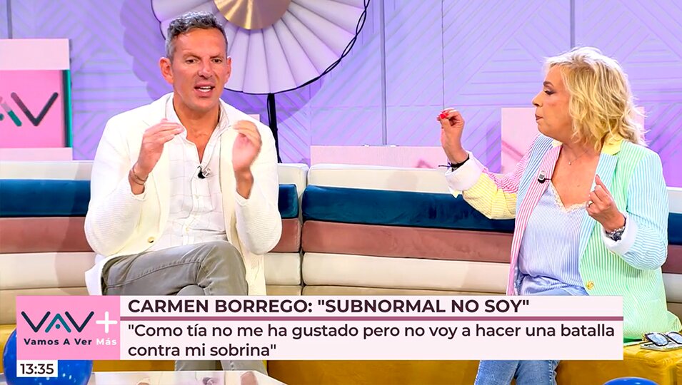 Carmen Borrego reacciona a los audios de Alejandra Rubio | telecinco.es