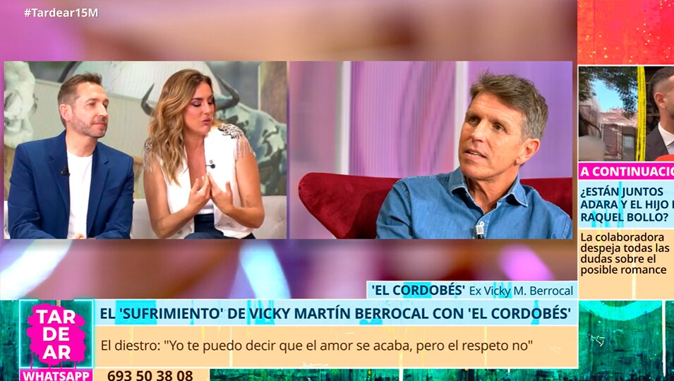 'El Cordobés' se pronuncia después de las palabras de Vicky Martín Berrocal | Telecinco.es