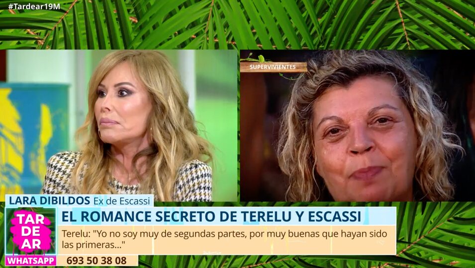 Lara Dibildos opina sobre el romance entre Terelu y Escassi | telecinco.es