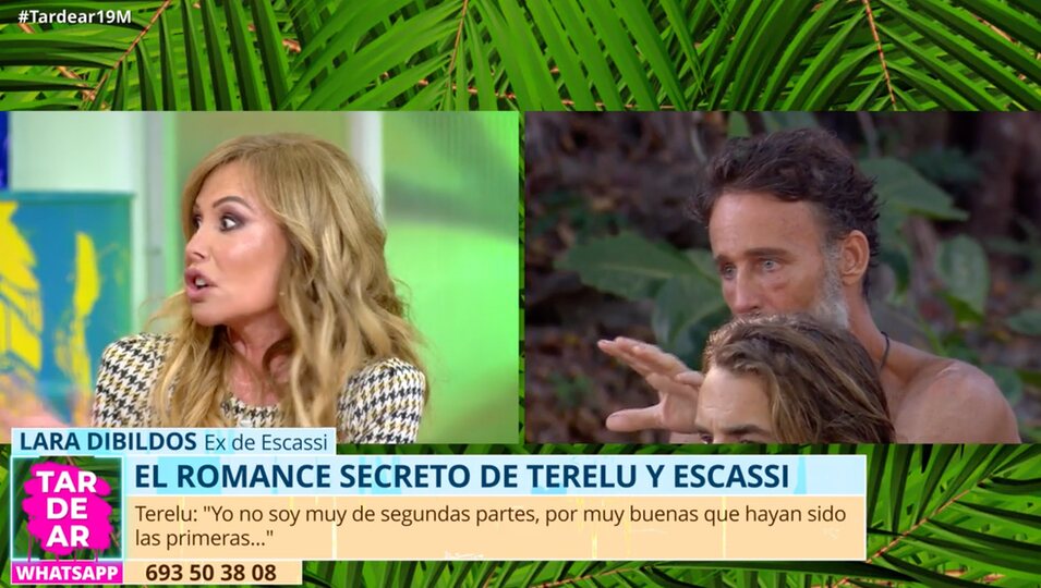Lara Dibildos piensa en el romance entre Terelu y Escassi | Telecinco.es