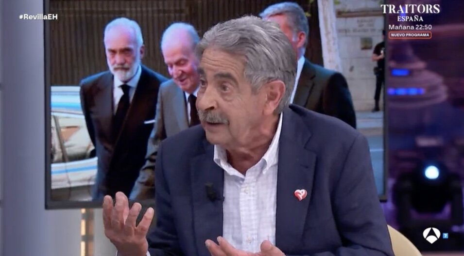 Miguel Ángel Revilla en 'El Hormiguero'