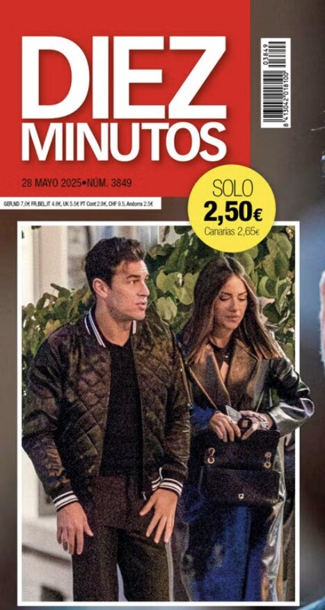 Mario Casas y Melyssa Pinto juntos en el cumpleaños de ella l Foto: Diez Minutos