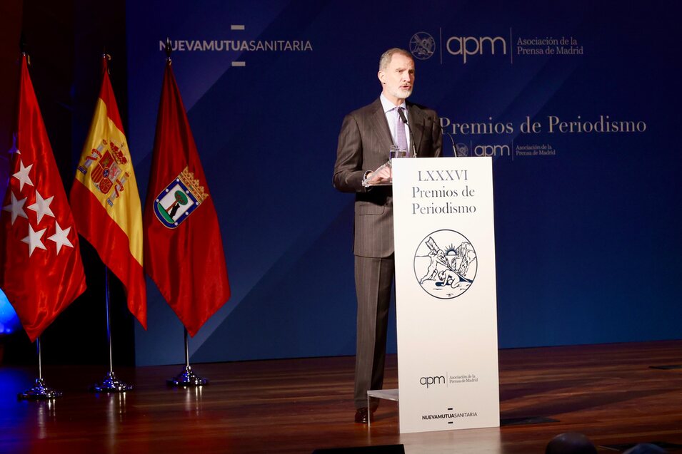 Rey Felipe en el APM 2024 | incógnita