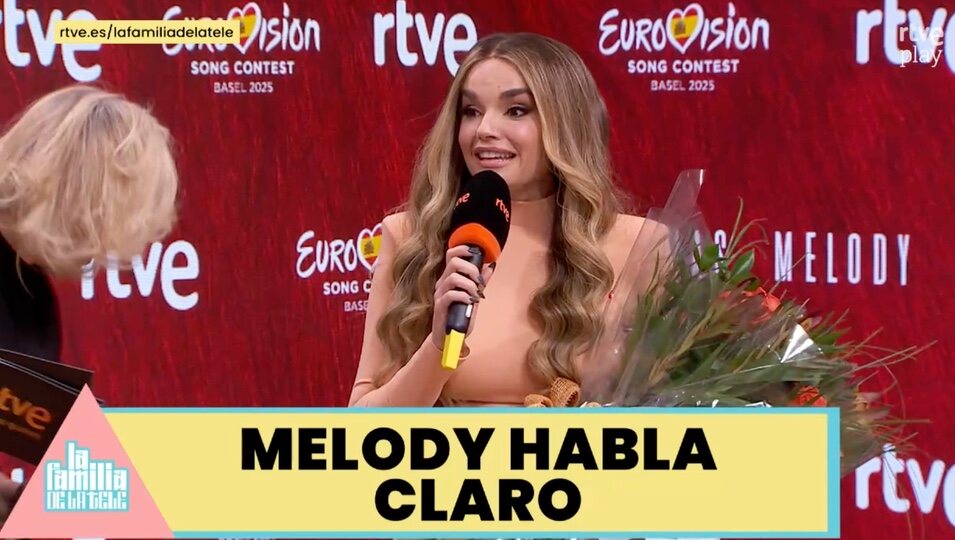 Melody en la rueda de prensa | RTVE