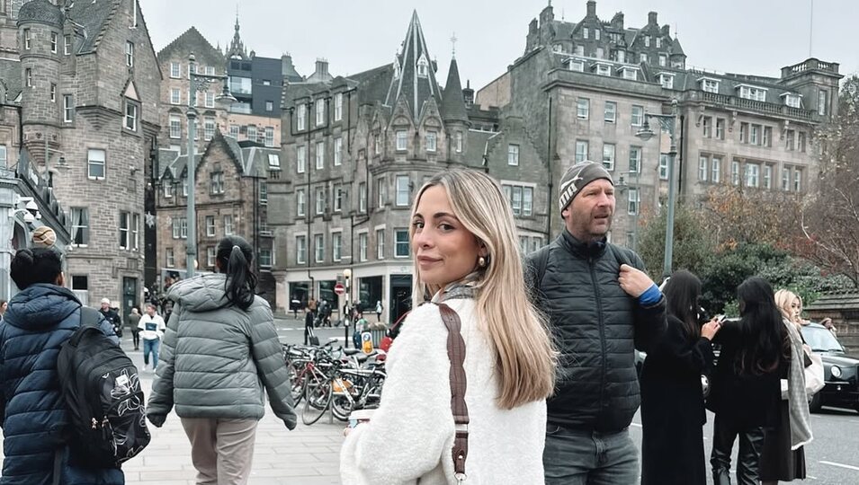 Carmen Santaella en Edimburgo | Instagram