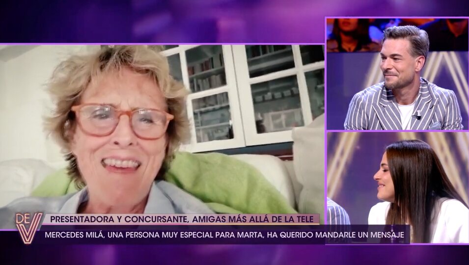 Mercedes Milá emociona a Marta Peñate con su mensaje de apoyo | telecinco.es