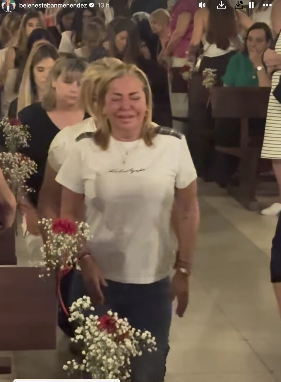 Belén Esteban llorando desconsolada | Instagram