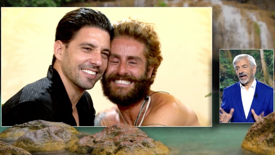 Pelayo se reencuentra con su pareja l Foto: Telecinco.es