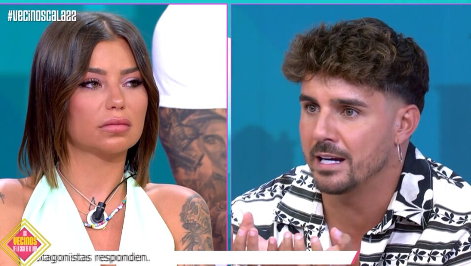 Manuel y Gabriella se ven las caras en el plató l Foto: Telecinco.es