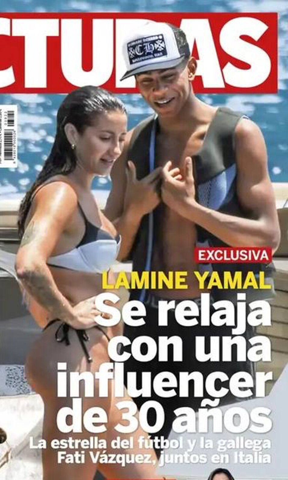 Imágenes filtradas de las vacaciones del futbolista y la influencer l Foto: Lecturas