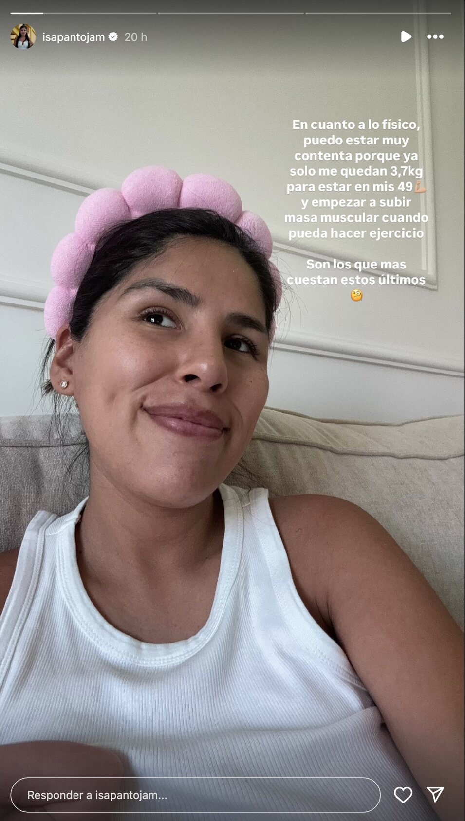 Isa Pantoja habla de su posparto | Instagram