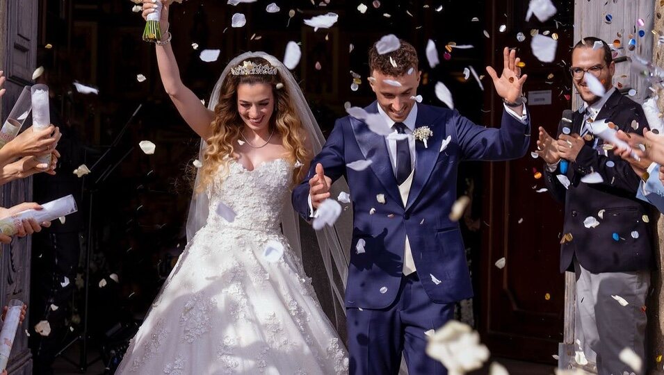 Diogo Jota y Rute Cardoso el día de su boda | Instagram
