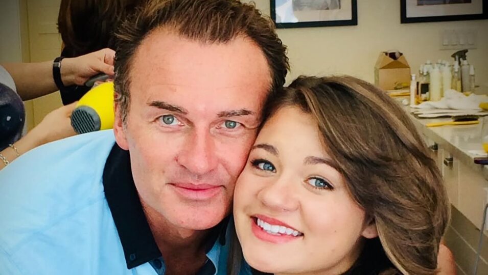 Julian Mcmahon junto a su hija Madison | Foto: Instagram