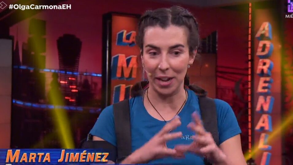 Marta Jiménez la 'mujer adrenalina' en 'El Hormiguero' | Foto: Antena3.com