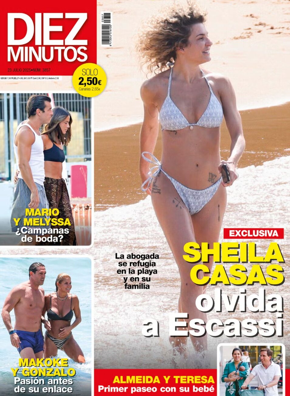 Portada de la revista 'Diez Minutos' del 15 de julio de 2025  Diez Minutos