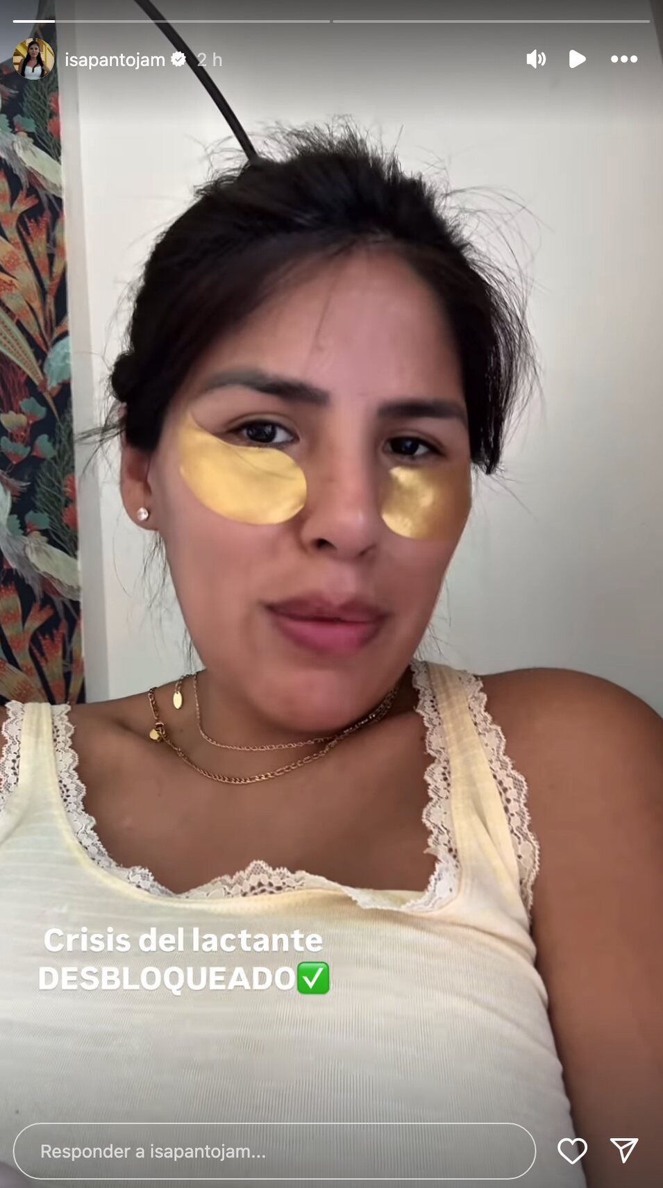 Isa Pantoja en sus historias de Instagram | Instagram