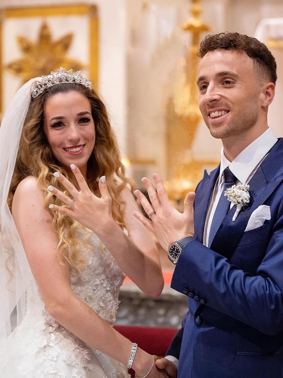 Diogo Jota y su mujer Rute | Instagram