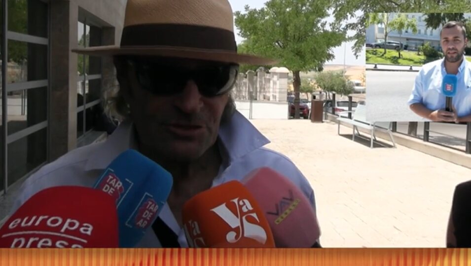 Amador Mohedano en el hospital de Jerez de la Frontera | Foto: Telecinco.es