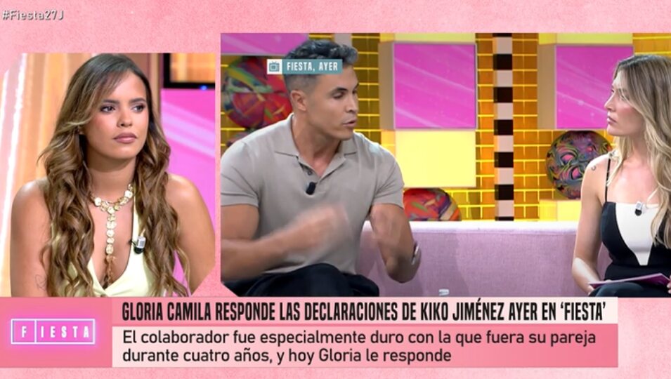 Gloria Camila responde a Kiko en 'Fiesta' | Foto: Telecinco.es