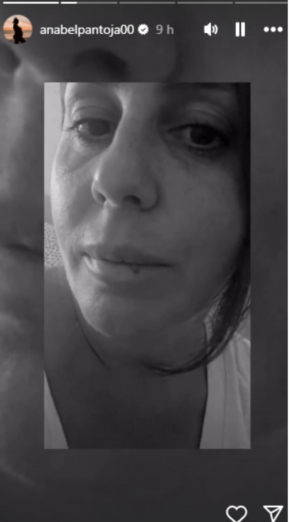 Anabel Pantoja en su actualización sobre su estado de salud | Foto: Instagram