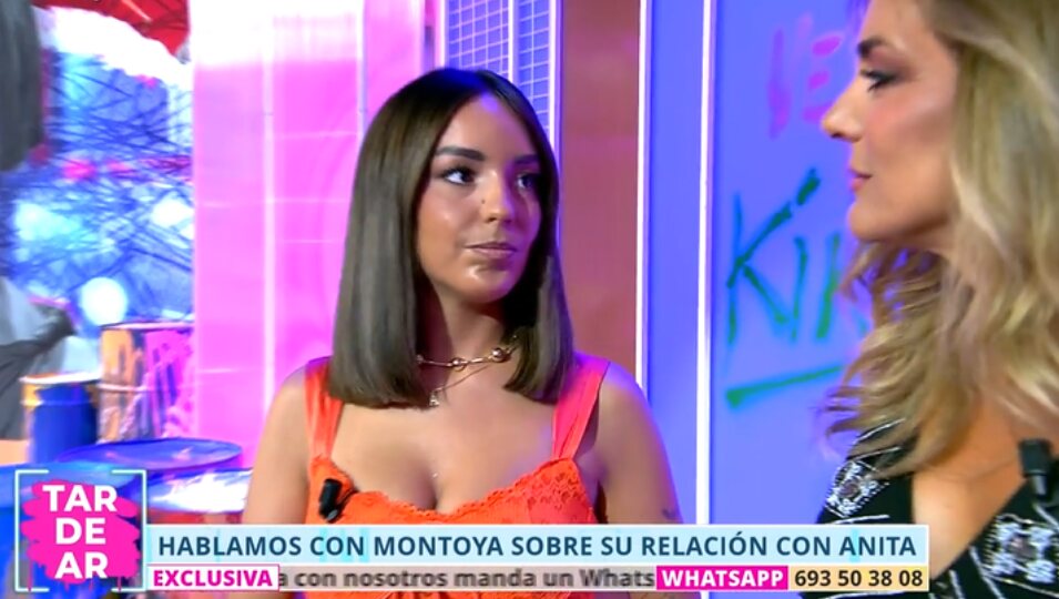 Anita Williams en el programa 'tarde' | Foto: Telecinco.es