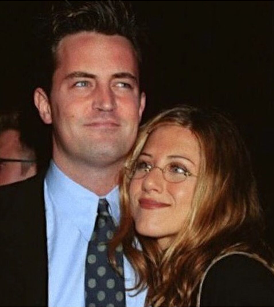 Jennifer Aniston junto a Matthew Perry | Foto: Instagram
