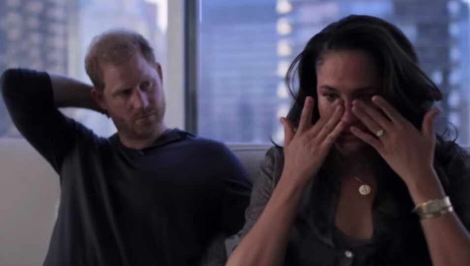 Escena del tráiler de la serie de 'Harry y Meghan' | Foto: Netflix