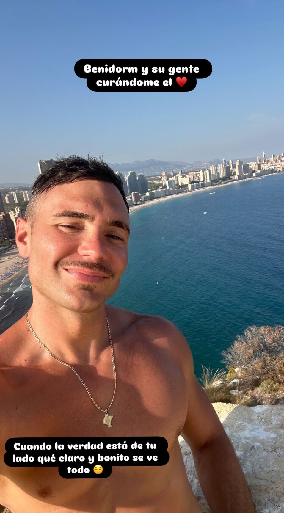 Mensaje de Cristian Suescun en Instagram | Foto: Instagram