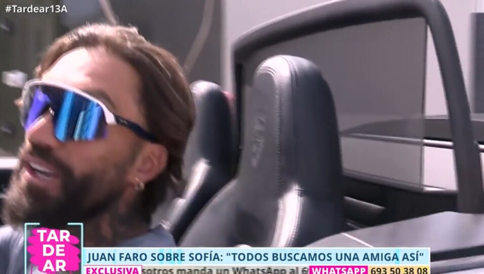 Primeras reacciones de Juan Faro y su relación con Sofía Suescun | Foto: Telecinco.es