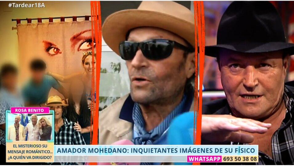Impactante cambio físico de Amador Mohedano | Foto: Telecinco.es
