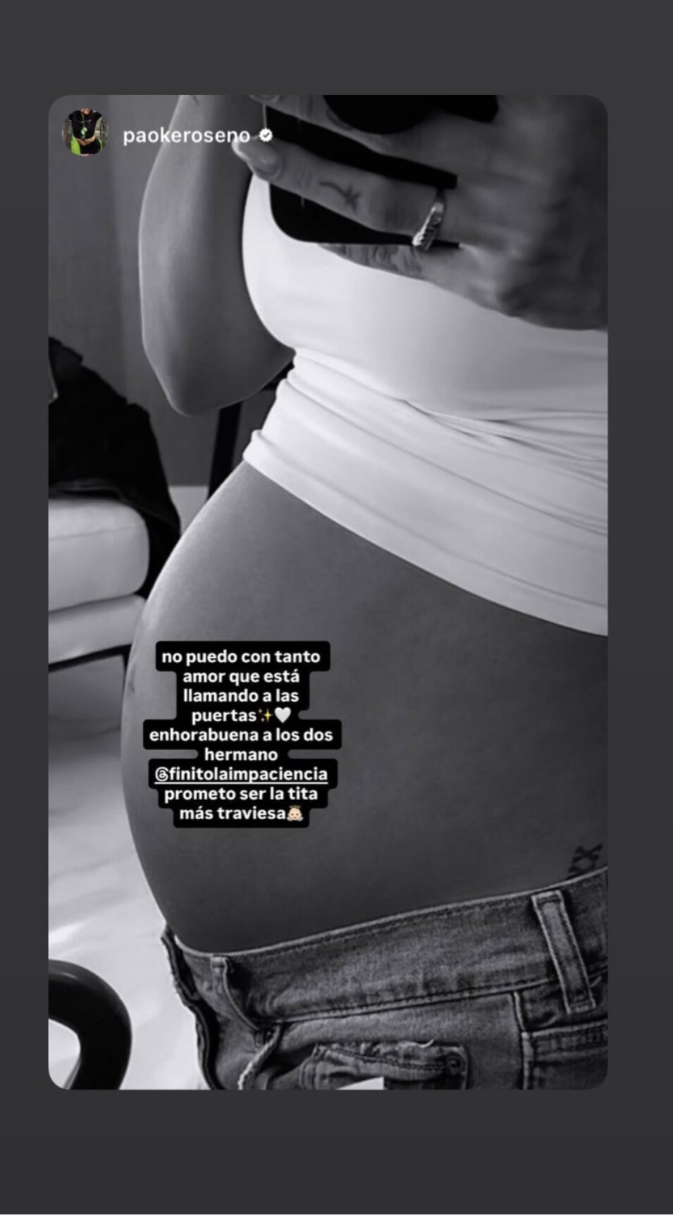 KEROSOSO DANDO DISCURSO A SU HERMANO FINITE EN LAS HISTORIAS DE INSTAGRAM | Foto: Instagram