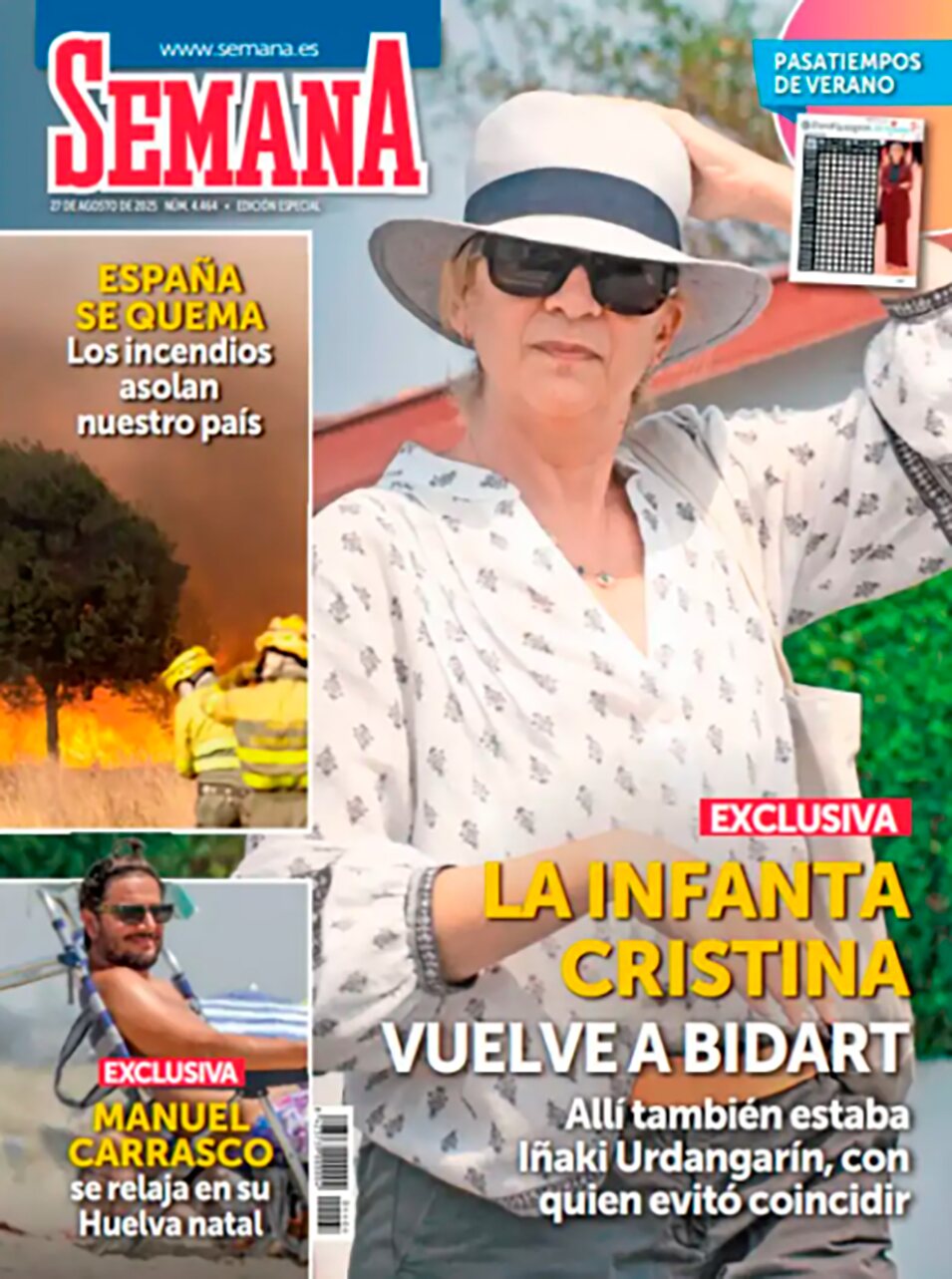 La Infanta Cristina vuelve a Bidart | SEMANA