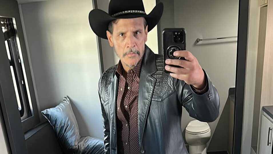 Sergio Peris-Mencheta en la filmación de 