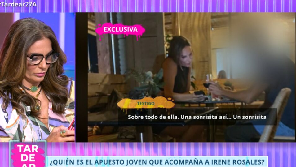 Irene Rosales con un hombre misterioso | Foto: Telecinco.es