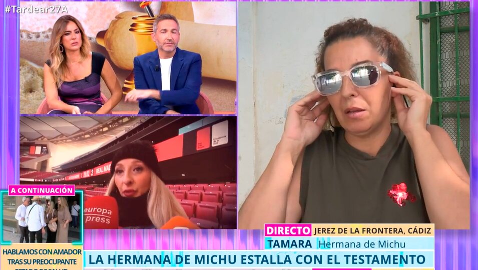 La reacción de Tamara al testamento de Michu | telecinco.es