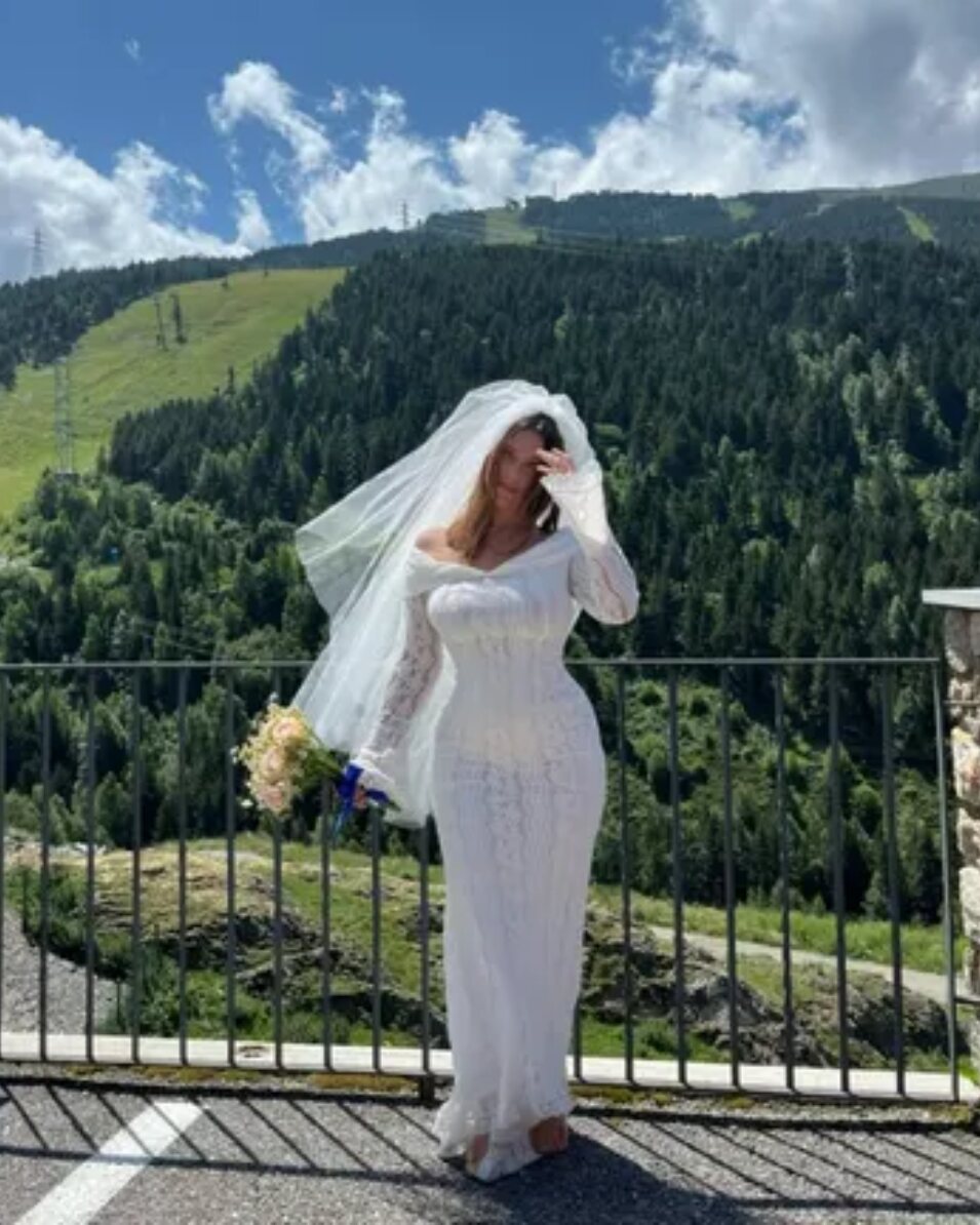 Daniela Blume en su boda | Foto: Instagram