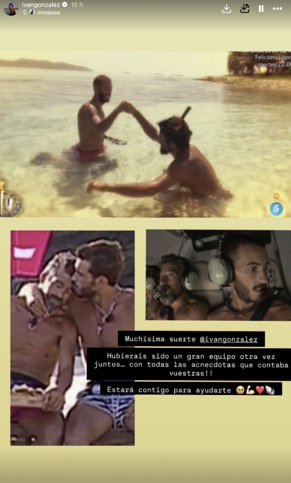 La hija de José Luisa apoya a Iván | Instagram