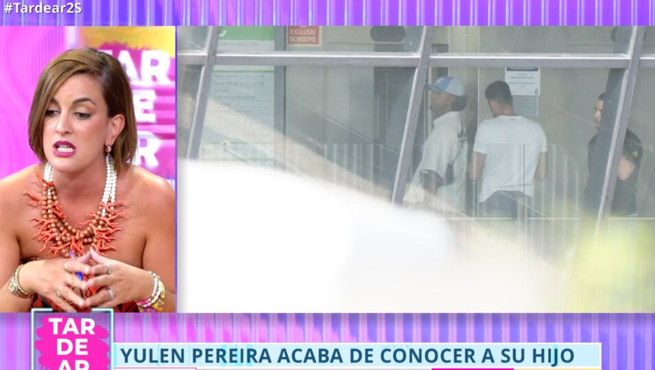 Yulen Pereira acude al hospital para conocer a su hijo | Foto: Telecinco.es
