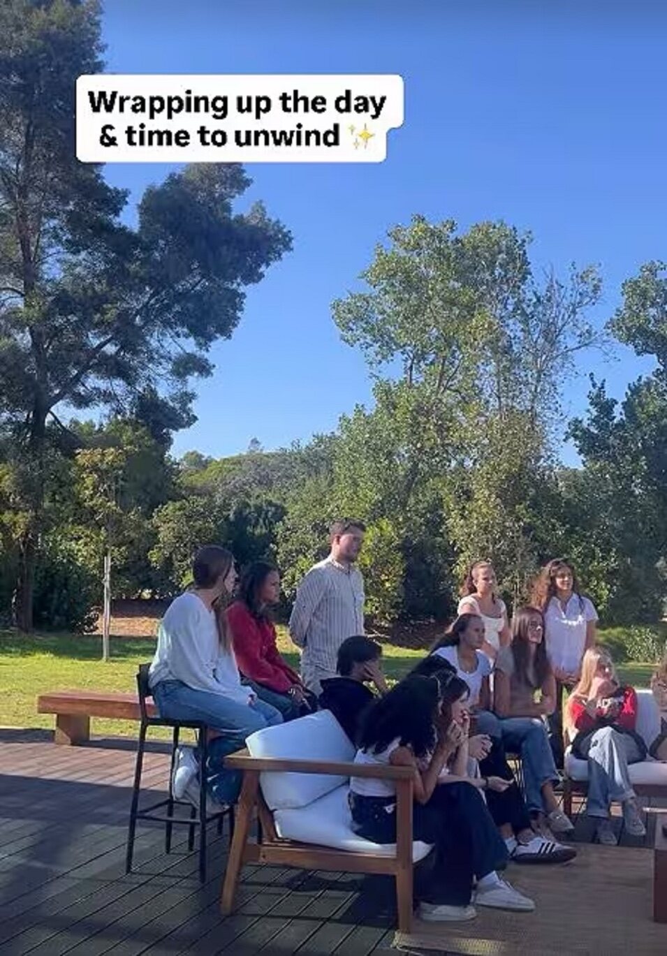 Infanta Sofía en el delantero College/ Instagram