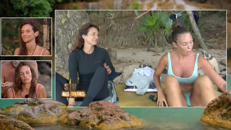 Elena Rodríguez y Jessica Bueno se enfrentan a la playa detrás de las nominaciones | Foto: Telecinco.es