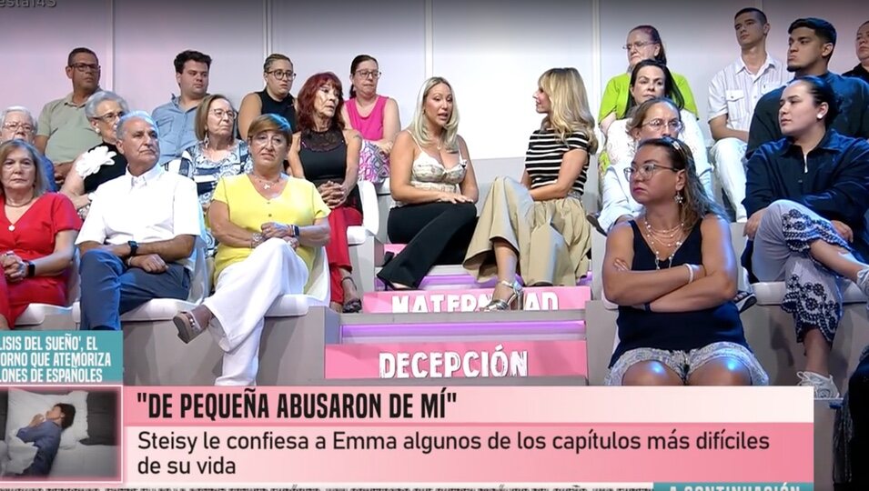 Steisy en el programa 'Fiesta' / Fotografía: Telecinco