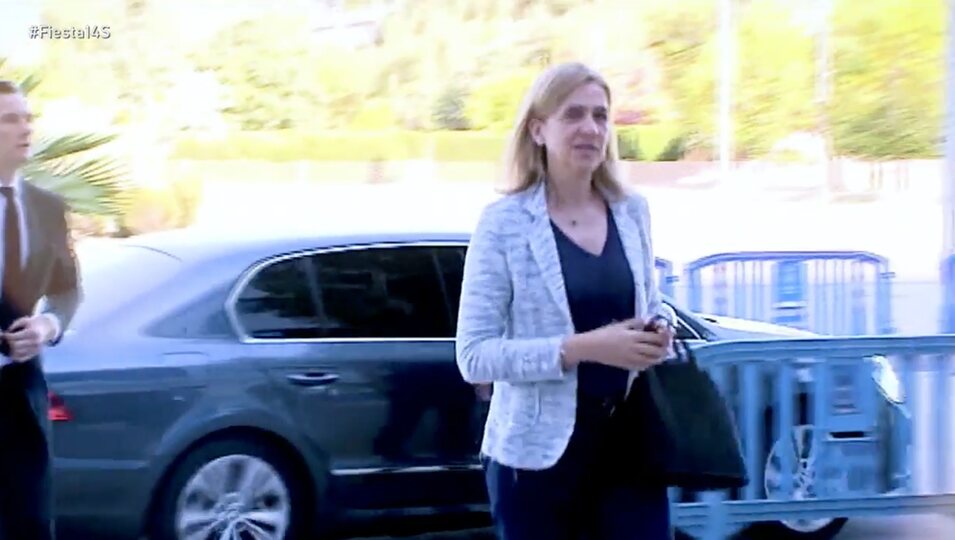 La Infanta Cristina | Foto: Telecinco.es