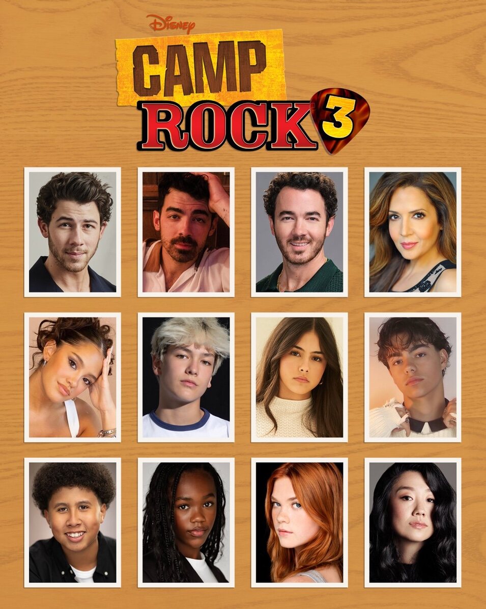 El elenco de 'Camp Rock 3' | Instagram