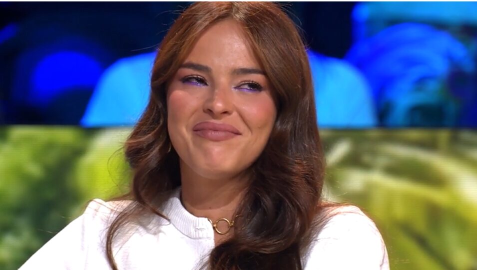 Marta Peñate reaccionando a lo que siente Tony Spina | Foto: Telecinco.es