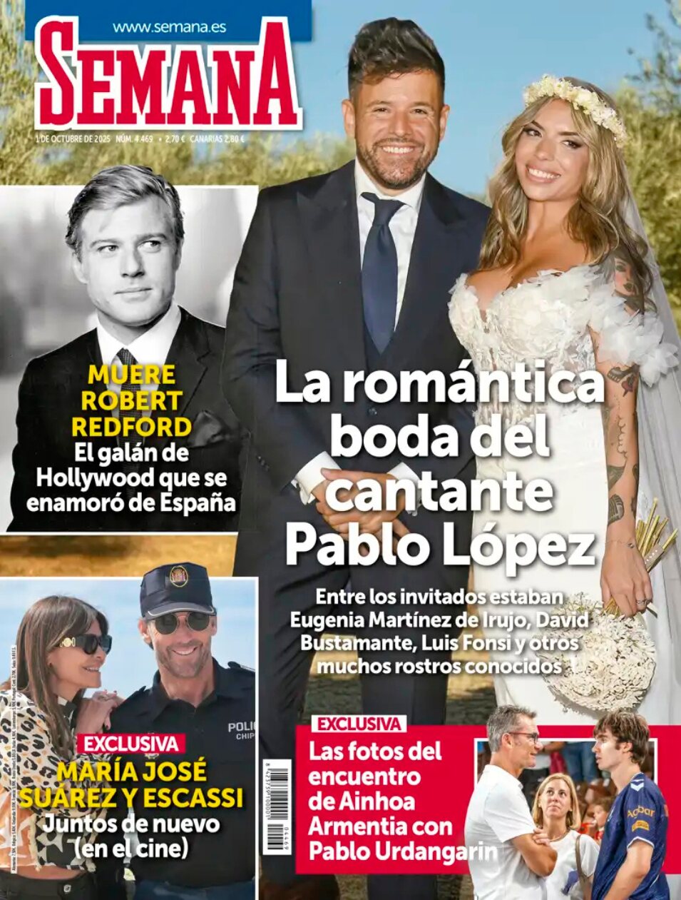 Portada SEMANA encuentro Ainhoa Armentia con Pablo Urdangarin | Foto: SEMANA