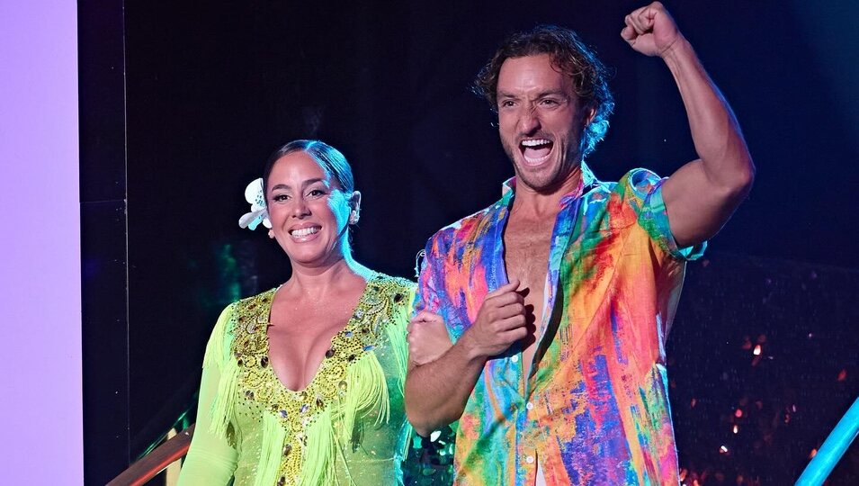 Anabel Pantoja con su bailarín Álvaro en 'Bailando con las estrellas' | Foto: Mediaset