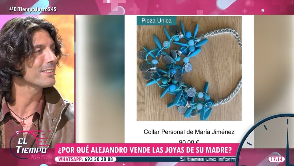 Alejandro en 'El tiempo justo' / Fotografía: Telecionco