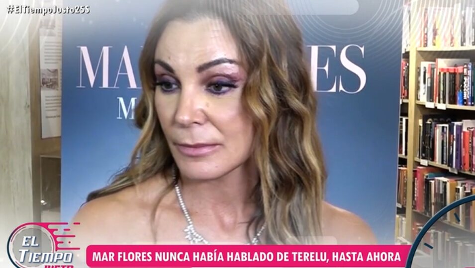 Mar Flores habla de su hijo en la presentación de 'Mar en calma' | Foto: Telecinco.es