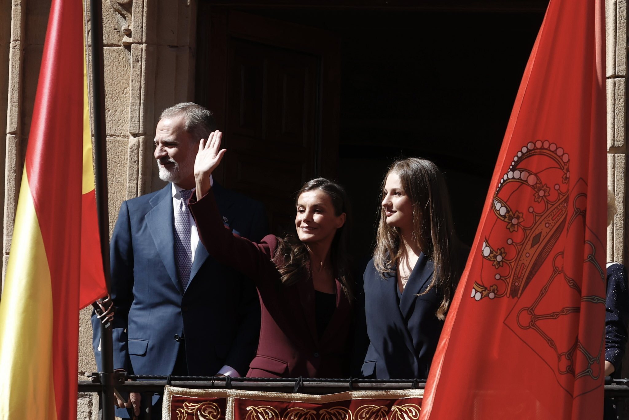 Los Reyes Felipe y Letizia y la Princesa Leonor en Navarra | Foto: Casa Real
