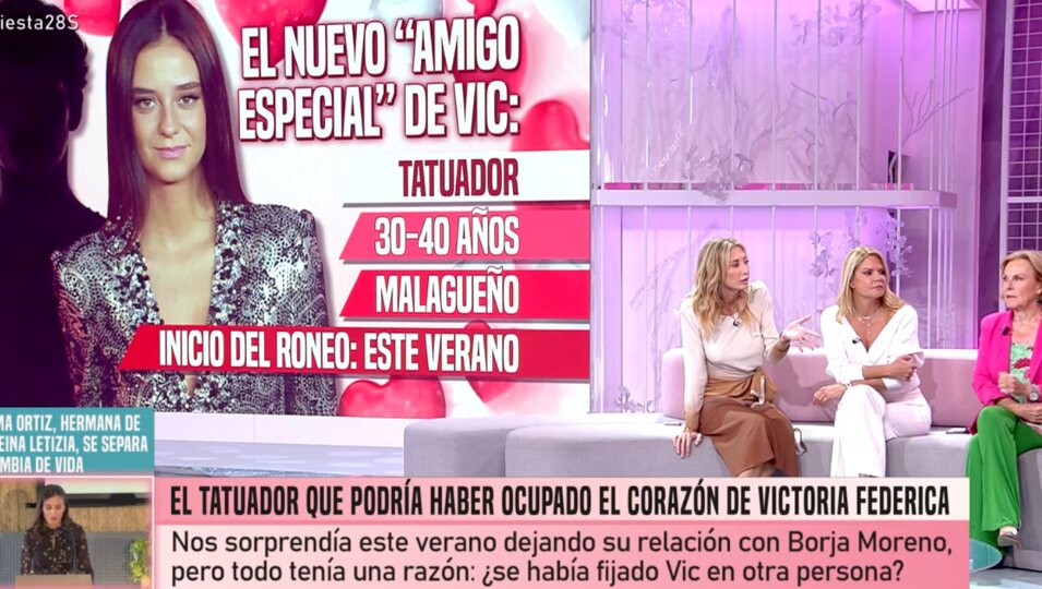 Nuevo rollete de Victoria Federica en 'Fiesta' | Foto: Telecinco.es